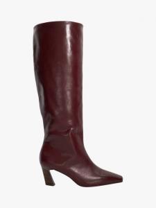 Кожаные сапоги Selinni из телячьей кожи Dune London, Burgundy