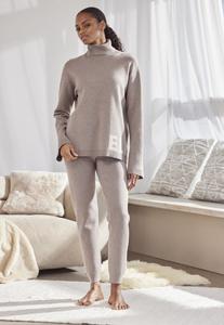 Свитер Elbsand, серо-коричневый