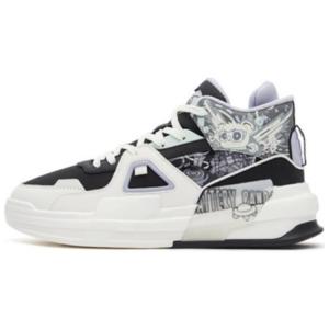 Кроссовки для скейтбординга Battery Panda женские, среднего размера, черный/белый Erke