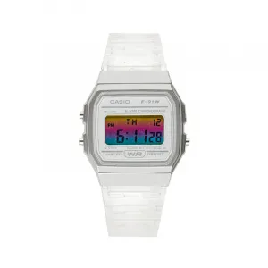 CASIO Ретрофит серия кварцевый механизм часы унисекс мультиколор циферблат