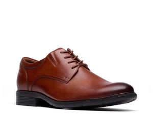 Оксфорды Clarks Steadwell Oxford, Dark Tan Leather