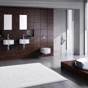 Базовый коврик для ванной LUXOR - 100% хлопок, цвет: белый, размер: 50х80 см GRUND