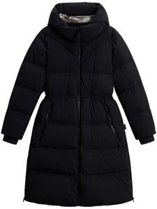 Woolrich стеганая дутая парка, черный