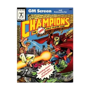Экран гейммастера — только экран!, Hero System & Champions (4th Edition)