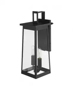 Двойной настенный светильник для ванной комнаты и акцентных стен Slickblue, black