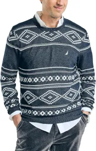 Мужской свитер Nautica Sustainably Crafted Fair Isle