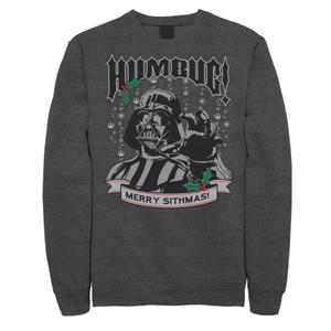 Мужская футболка Darth Vader Humbug Merry Sithmas Star Wars