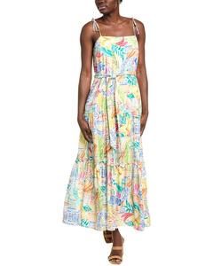 Джулия Джордан Флекс Миди Платье Julia Jordan, желтый