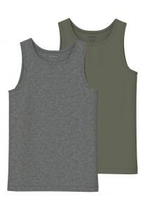 Нижняя рубашка NAME IT, темно-серый/хаки