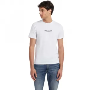 Футболка с коротким рукавом Guess Jeans Gj Cn Slim Logo Embro, белый
