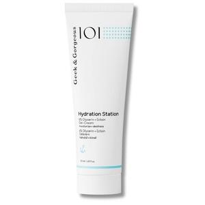 Geek & Gorgeous Hydration Station Легкий освежающий гель-крем с глицерином и эктоином для нормальной, жирной и комбинированной кожи Тюбик 50 мл
