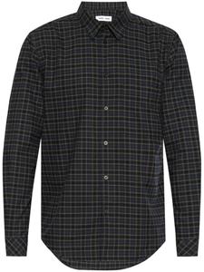 Рубашка в клетку SAMSOE SAMSOE, синий