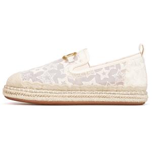 Joy&Mario Эспадрильи женские черные/экрю/абрикосовые в цвете экрю, цвет Ecru