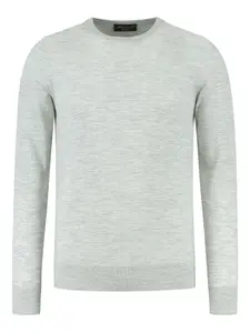 Свитер с круглым вырезом Doriani Cashmere, серый