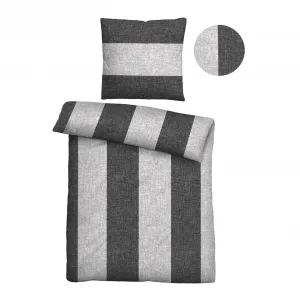 Постельное белье Biberna «0006732», уютное и теплое, простое в уходе, с регулировкой температуры, на молнии, цвет titanium