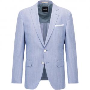 Мужской пиджак Business Suit Coat HUGO BOSS, синий
