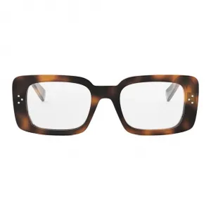 Очки с прямоугольной оправой CELINE, коричневый