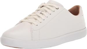 Женские кожаные кроссовки Cole Haan Grand Crosscourt, белый/белый