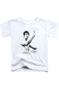Футболка с коротким рукавом Bruce Lee Serenity для детей Gildan, белый