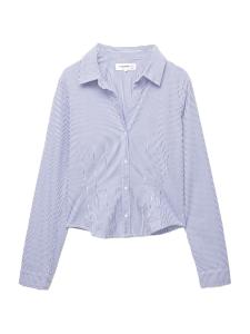 Блуза Pull&Bear, синий