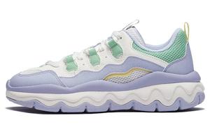 Кроссовки женские Lifestyle Low-Top Фиолетовый/белый/зеленый 361°