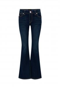 True Religion Джинсы-клеш 'Becca' в темно-синем цвете