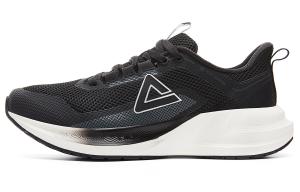 PEAK Кроссовки для бега с низким верхом, амортизирующие, износостойкие, дышащие, нескользящие, черные, цвета слоновой кости