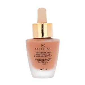 База под макияж с уходом Fondo De Maquillaje En Suero Desnudo Perfecto Collistar, цвет biscotto