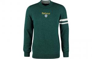 Barbour Мужские толстовки оливково-зеленого цвета, умеренного цвета