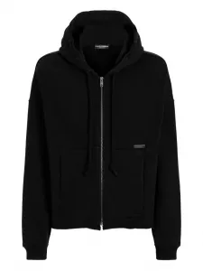 Худи на молнии Dolce & Gabbana, черный