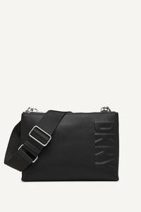 Сумка через плечо Tinsley DKNY, черный/серебряный