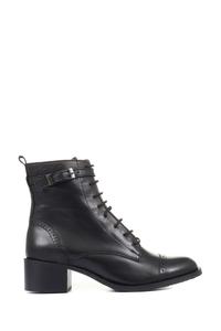 Кожаные ботильоны Madie Ботильоны и ботинки на высоком каблуке Jones Bootmaker, черный