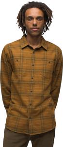 Рубашка Prana Dolberg Flannel Shirt Slim Fit, цвет Antique Bronze