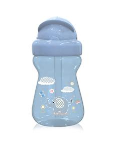 BABY CARE Детская питьевая бутылка 200 мл синего цвета