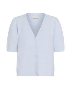 Вязаный кардиган Kaffe Marina, светло-голубой