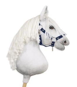 Регулируемый недоуздок Hobby Horse A3 - темно-синий Super Hobby Horse