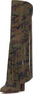 Женские ботильоны Jessica Simpson Asire с бахромой, Forest Camo