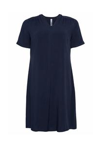 Платье из легкой вискозы, А-силуэта sheego, цвет Marine