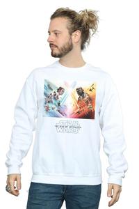 Толстовка с боевым плакатом «Звездные войны: Скайуокер. Восхождение» Star Wars, белый