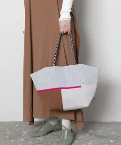 Вязаная сумка из полусетки Tricot, цвет 94L.Gray