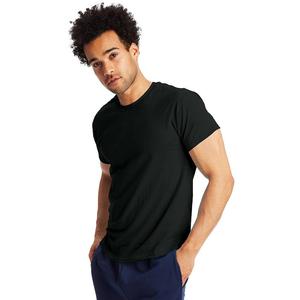 Мужская футболка Hanes X-Temp (2 комплекта) с короткими рукавами и круглым вырезом, черный