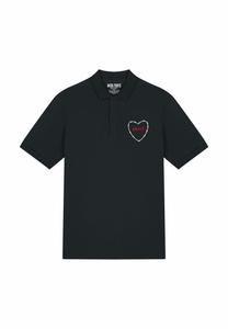 Поло Mira Paris AMOUR EMBROIDERY UNISEX , Black