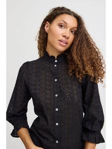 Рубашка PZGEOGINA, классический крой, цвет Black Beauty PULZ Jeans