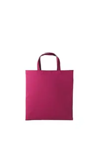 Хлопковая сумка-шопер с короткой ручкой Nutshell, розовый