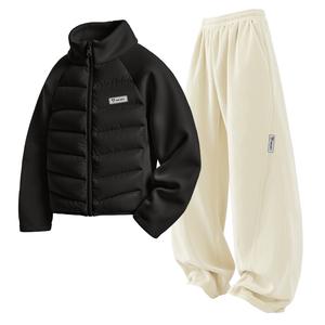 Детская повседневная спортивная одежда Disney, черный