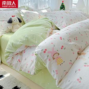 Antarctic Пододеяльник 160х210 см из 100% хлопка, с уголками-завязками, цвет E Floral Season Girl