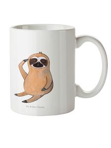 Детская кружка ленивец птица без слов в белом цвете Mr. & Mrs. Panda