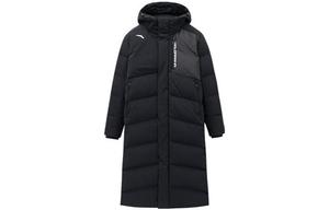 Пуховик унисекс черный Anta, черный