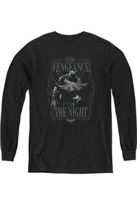 Футболка с длинным рукавом Batman I Am Youth Gildan, черный