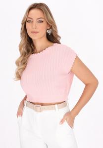 Футболка с принтом faina, розовый